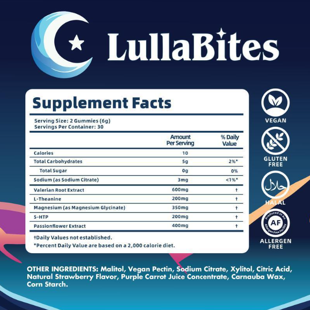 LullaBites - Natural Sleep Support